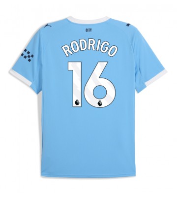 Manchester City Rodri Hernandez #16 Hjemmebanetrøje 2025-26 Kortærmet